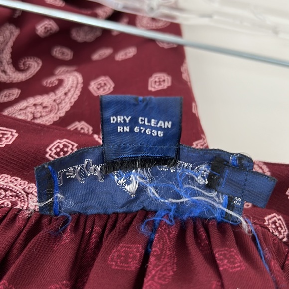 Vintage 80’s Ralph Lauren Paisley Full Pleated Midi Skirt Rayon Size 6 - Picture 5 of 9